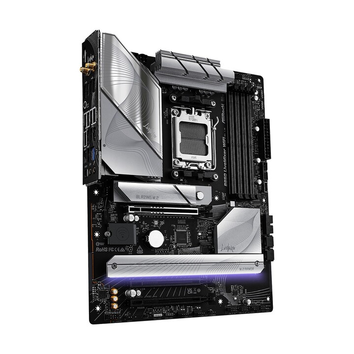 Asrock B850 LiveMixer WiFi AMD B850 Emplacement AM5 ATX