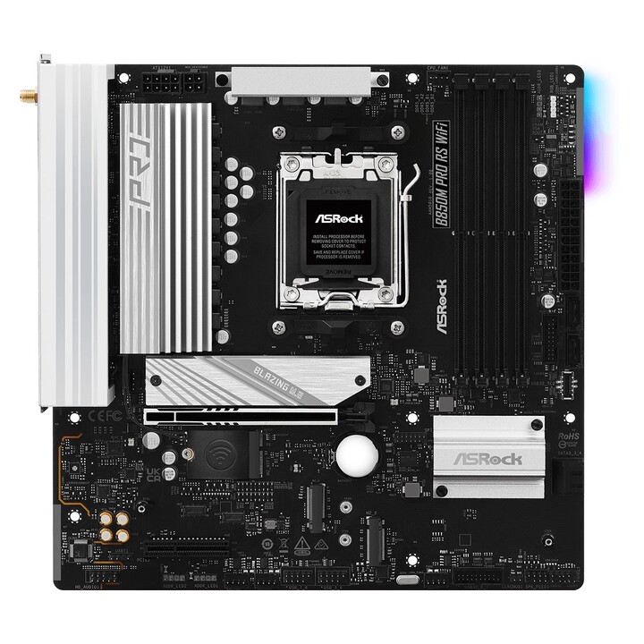 Asrock B850M Pro RS WiFi AMD B850 Sockel AM5 micro ATX