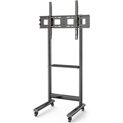 Mobile TV Stand 50-90" 70kg with AV Shelf