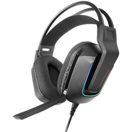 Mars Gaming MH-Strike Gaming Headset with Microphone/ 3.5 Jack/ USB/ Black
