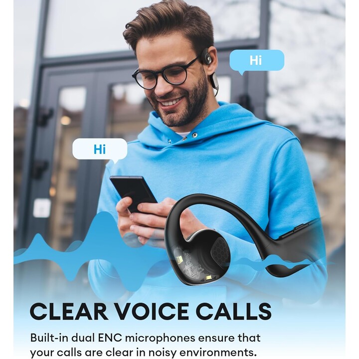Edifier Comfo Run Bluetooth Kopfhörer Schwarz 