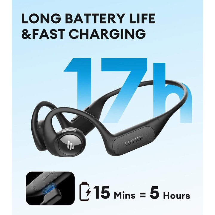 Edifier Comfo Run Cuffie Bluetooth nero