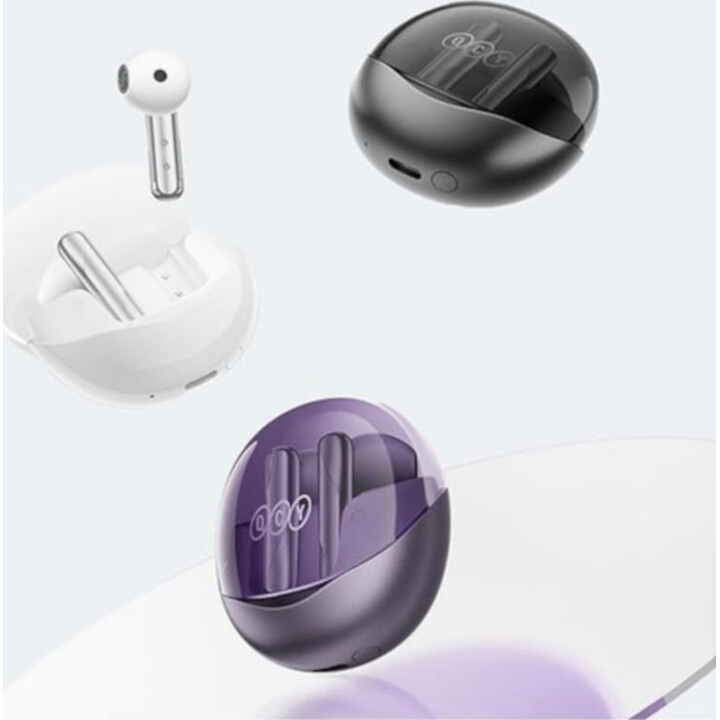 QCY AilyBuds Clear T32 Black - Bluetooth Headphones