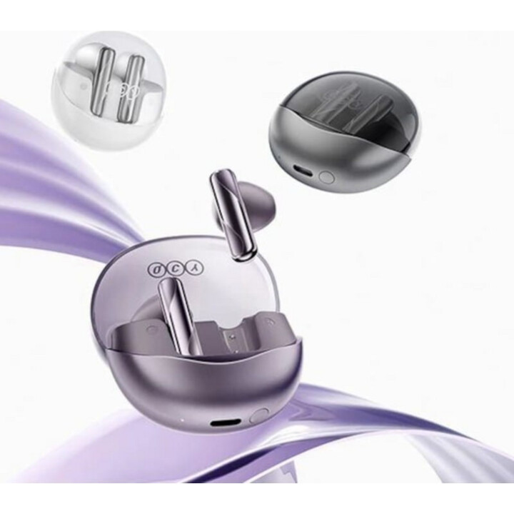 QCY AilyBuds Clear T32 Black - Bluetooth Headphones