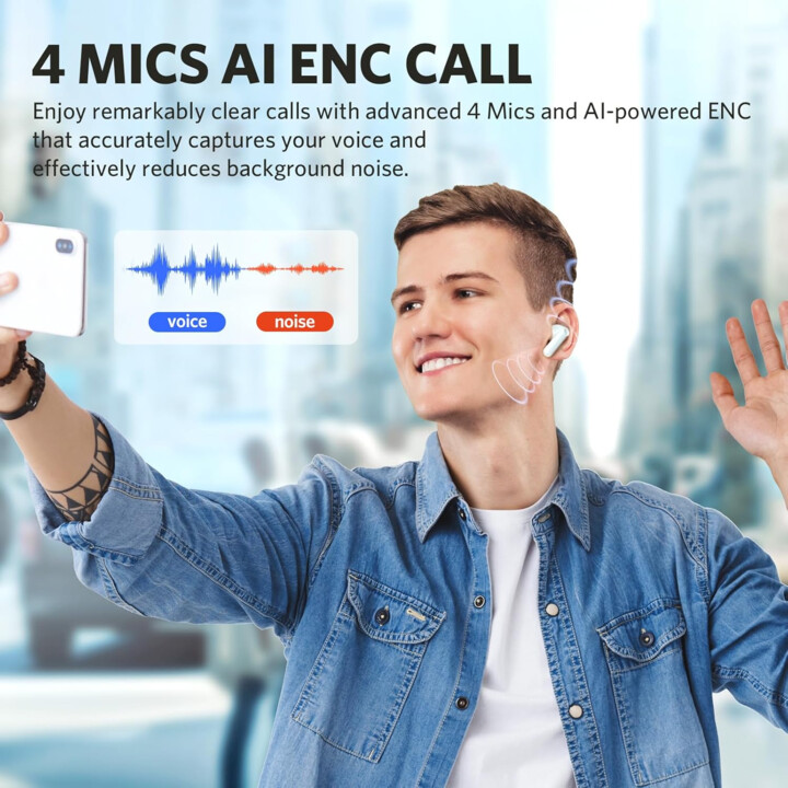 EarFun Air Life TWS Schwarz – Bluetooth-Kopfhörer