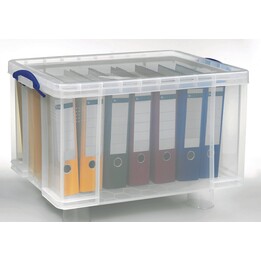 Really Useful Box contenitore 84,0 l - 71,0 x 44,0 x 38,0 cm trasparente