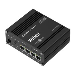 Teltonika Rutm11 | Industrieller 4G LTE-Router | Cat 6, 4x Gbe, GNSS, Wi-Fi 5, Dual-SIM