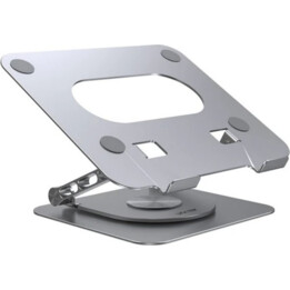 UNITEK Laptop Stand con hub USB-C staccabile