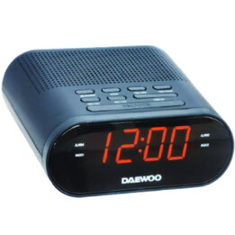 Daewoo DW1218 Alarm Clock/ FM Radio
