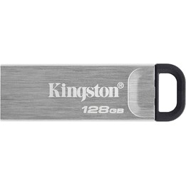 Unidade Flash USB 3.2 Kingston DTKN 128GB Prata