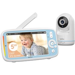 Boifun VB805 720p 5‘’ Bidirectional White - Baby Monitor