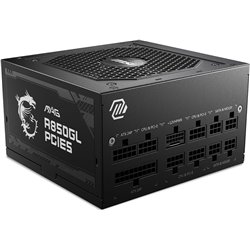 MSI MAG A850GL PCIE5 II 80 Plus Gold 850W ATX 3.0 PCIE 5.0 Modular Negro