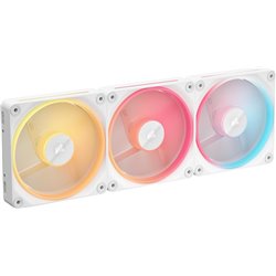 Corsair iCUE LINK LX120-R Reverse RGB PWM 120mm Triple Pack Blanco