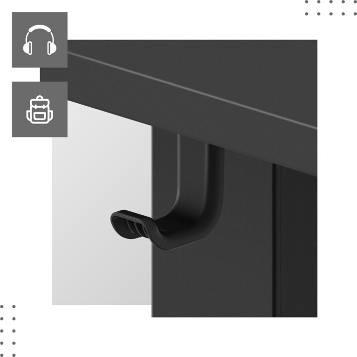 Mark Leader Electric Desk 7.6 Black