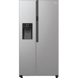 Gorenje NRR9185ESXL nevera puerta lado a lado Independiente 550 L E Plata
