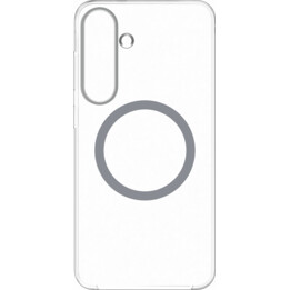 Samsung Galaxy S25 transparent case with magnetic stand