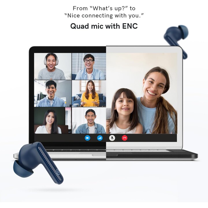 Noise Aura Buds TWS Azul - Auriculares Bluetooth