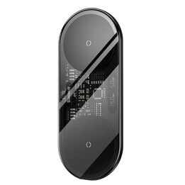 isplay 2em1 Carregador sem fio 20W Preto Versão universal (Inclui: USB para tipo C 3A 1m Preto