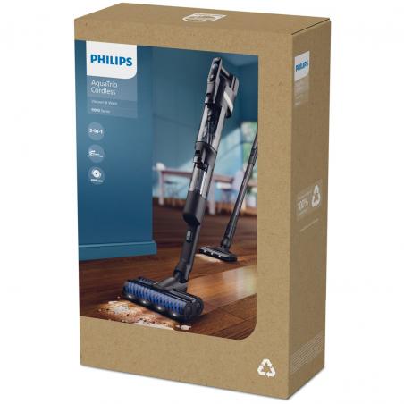 Philips Aspiradora friegasuelos sin cable AquaTrio serie 9000
