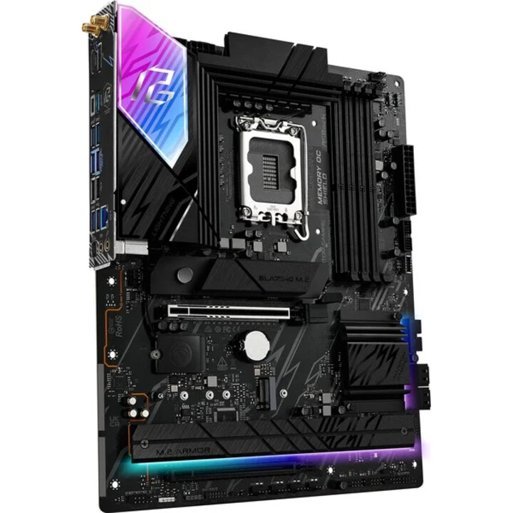 Placa Asrock B860m Lightning Wifi,intel,1851,b860,4ddr5,256gb,1hdmi+1dp+1thunderbolt,4sata3+3m.2,2.5gblan,wifi6e+bt5.3,8usb3.2+1