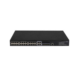Switch Ethernet H3c S5130s-28s-pwr-ei L2 con 24 porte Poe+ 10/100/1000base-t (ac 185w) e 4 porte Sfp Plus Base-x 1g/10g (ac)