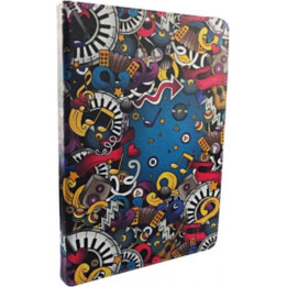 Tablet Case - Technology Link, For 9.7” To 11” Tablet, With Keyboard, Book Type, Universal, Multicolor