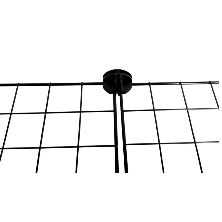 C&C 5x2 gabbia modulare maiale coniglio riccio argento 180 x 75 x 37 cm