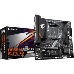 Gigabyte B550M AORUS Elite AX Socket AM4