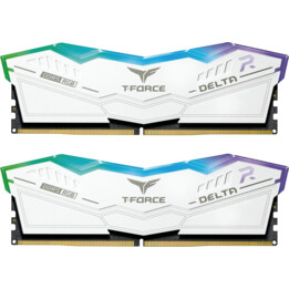 Team Group DELTA RGB mémoire DDR5 32Go (2x16Go) 6000MHz CL30 blanc