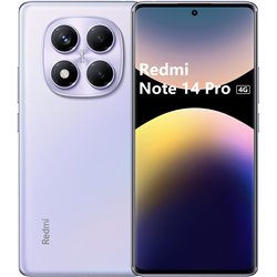 Xiaomi Redmi Note 14 Pro, 4G Smartphone 12+512GB, 50 Million Pixels, NFC Function, Purple