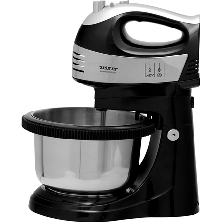 Mezcla de mano ZHM 2459 BS con un tazón negro de 700W