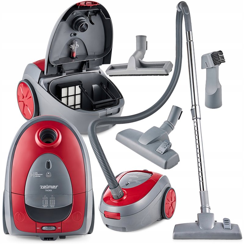 Aspiradora ZVC 261 Tadek 800W 2.5L