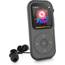 Lecteur mp4 portable + fm energy handy 16gb sd bluetooth gris
