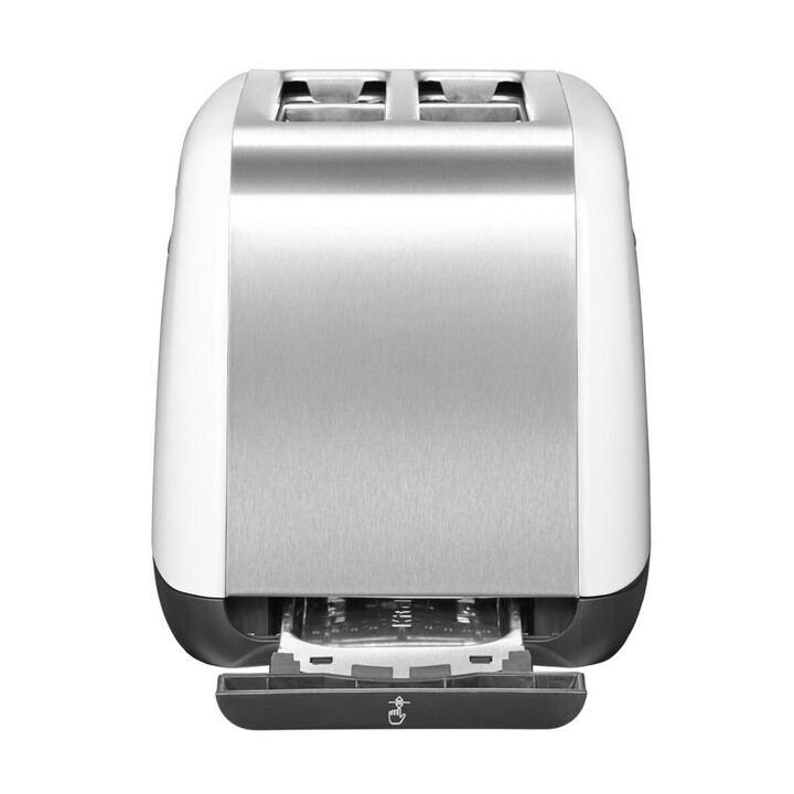 KitchenAid 5KMT2115EWH 5 2 rebanada(s) 1100 W Acero inoxidable, Blanco