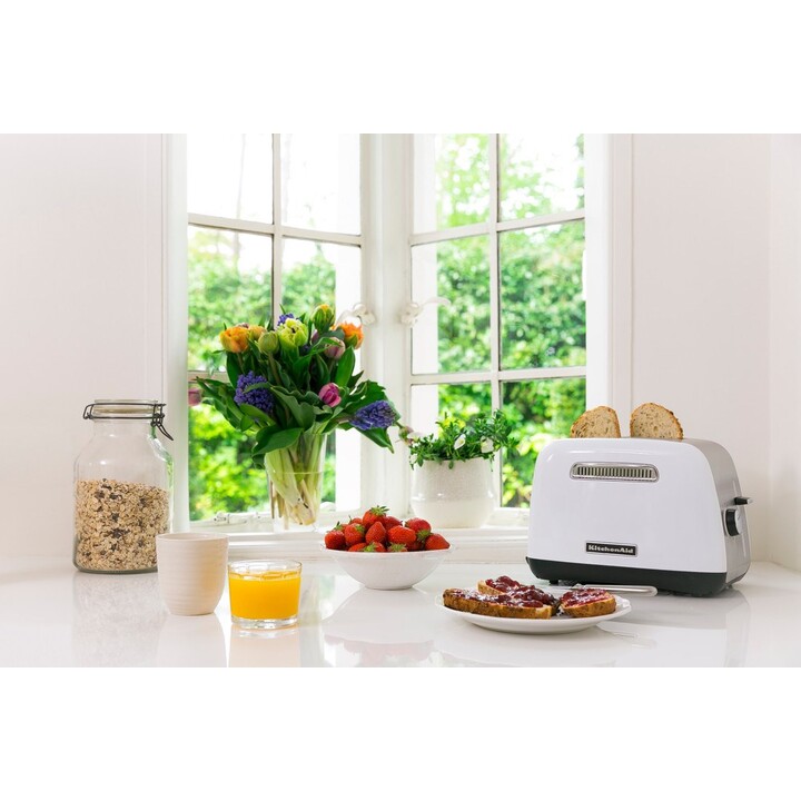 KitchenAid 5KMT2115EWH 5 2 fette 1100 W Acciaio inossidabile, Bianco