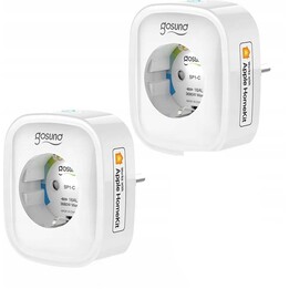 Enchufe inteligente Gosund WiFi SP1-H, paquete de 2 HomeKit de 16 A