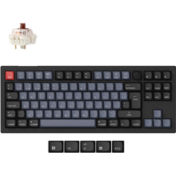 Keychron V3 Max Bouton ISO-ES RGB Interrupteur remplaçable à chaud Marron