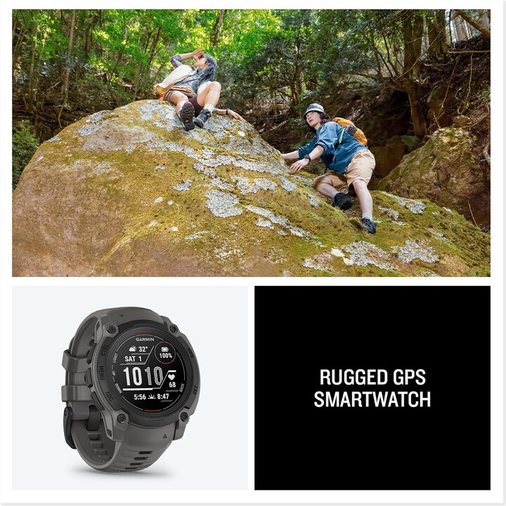 Garmin Instinct E, GPS Smartwatch, 40mm, resistente à água, aplicativos esportivos embutidos, preto
