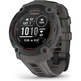 Garmin Instinct E, GPS Smartwatch, 45 mm, wasserfest, integrierte Sport-Apps, schwarz