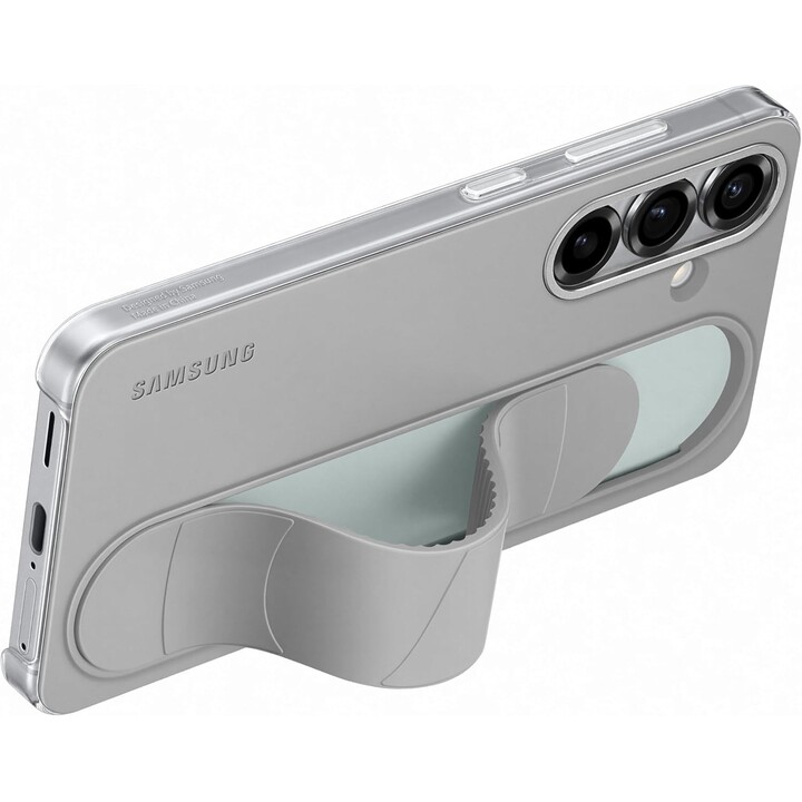 Samsung Standing Grip Case for Galaxy S25 (Gray)
