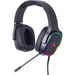 Gembird GHS-SANPO-S300 auricular y casco Auriculares Alámbrico Diadema Juego USB tipo A Negro