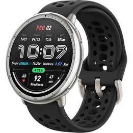 Amazfit Active 2, reloj inteligente de 1.7 pulgadas, GPS, batería de más de 10 días, más de 160 modos deportivos, negro