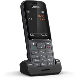 Gigaset SL800H PRO, Cordless Business DECT Telephone with Large Colour Display, Bluetooth, Anthracite
