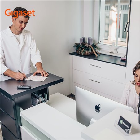 Gigaset SL800H PRO, TELEFONE DE DECT REMESSÃO DE NEGÓCIOS COM TOLO COM BLUETOOTH, Antracite