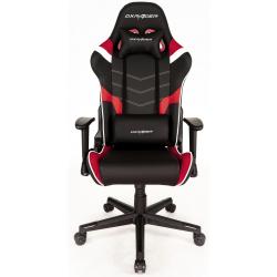 DXRacer Prince Series OH-PF188-NRW Gaming Chair - Regular / L - PVC Synthetic Leather - Black/Red/White