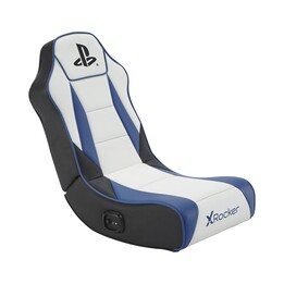 Silla de suelo para juegos Sony Playstation® Geist 2.0 Floor Rocker X Rocker con sistema de audio 2.0 para niños y adolescentes,