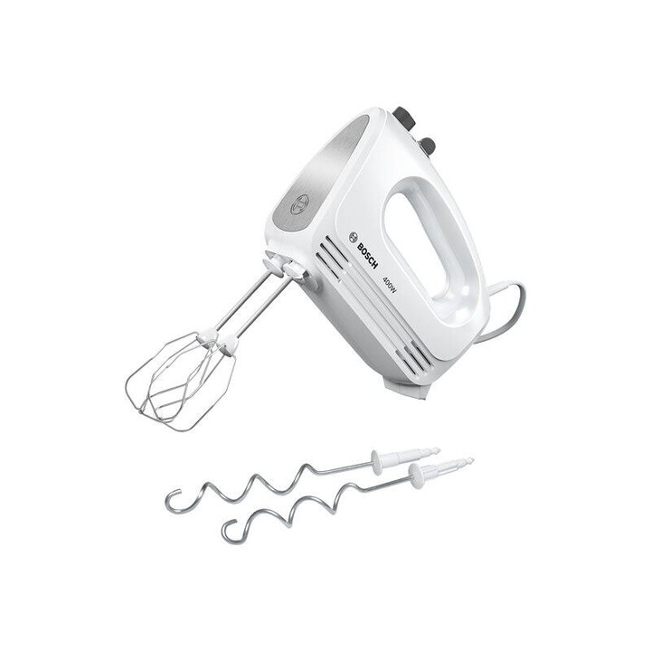 Bosch CleverMixx MFQ24200 - Batedeira de mão, branca/prateada