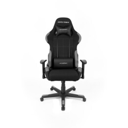 Chaise de jeu DXRacer Formula Series OH-FD01-NG - Regular / L - Cuir synthétique EPU (hydrofuge) - noir/gris