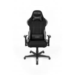 Chaise de jeu DXRacer Formula Series OH-FD01-NG - Regular / L - Cuir synthétique EPU (hydrofuge) - noir/gris