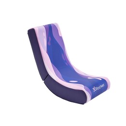 X Rocker Lava Floor Rocker Sedia da gioco da pavimento per bambini e adolescenti - rosa